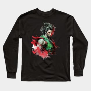 Samurai Art Long Sleeve T-Shirt